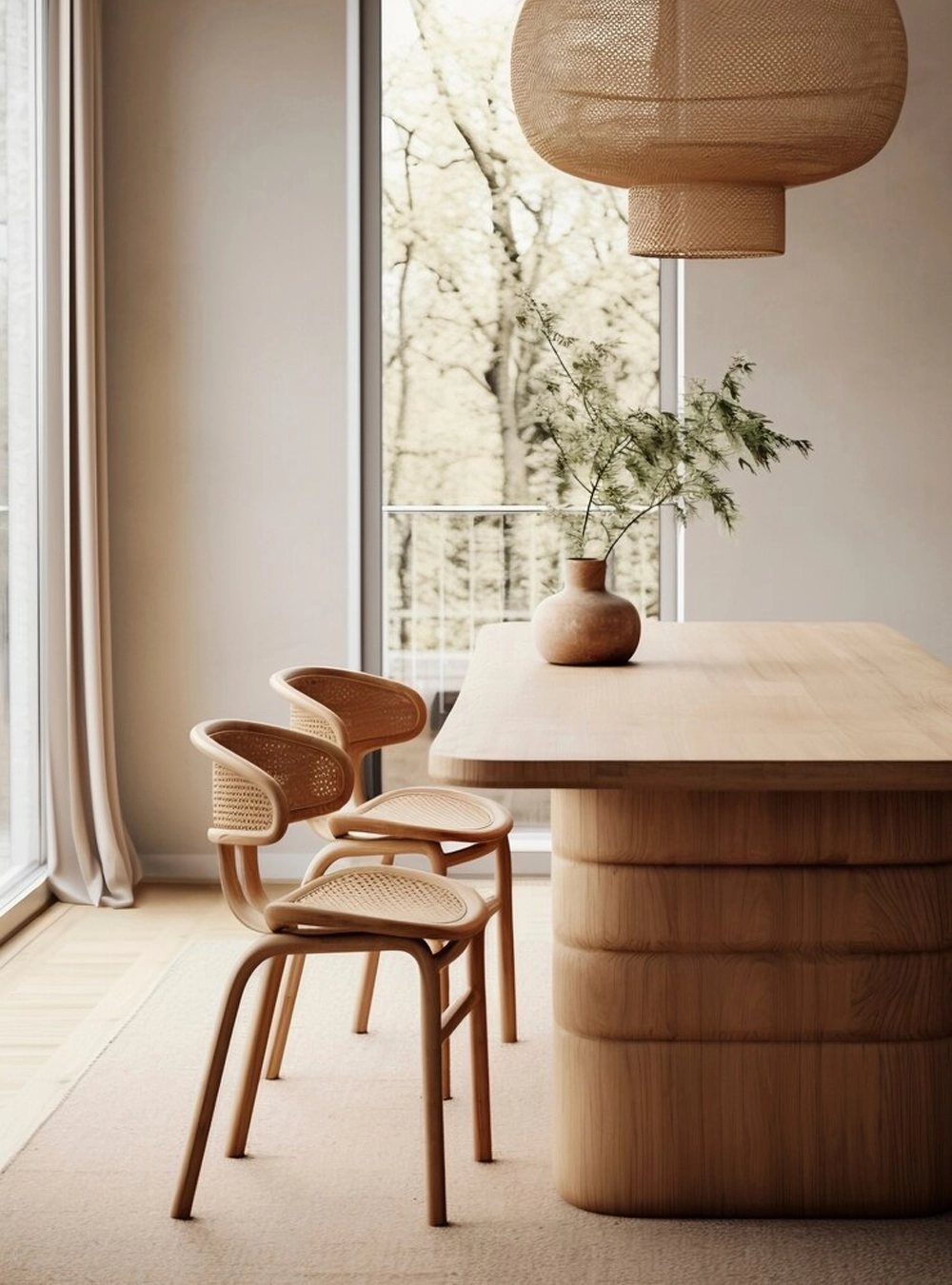 Dining table styling